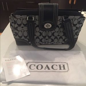 Coach Signature Hand Bag